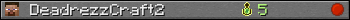 DeadrezzCraft2 userbar 350x20