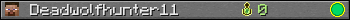 Deadwolfhunter11 userbar 350x20