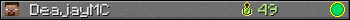 DeajayMC userbar 350x20