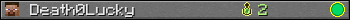 Death0Lucky userbar 350x20