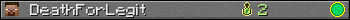 DeathForLegit userbar 350x20