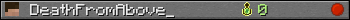 DeathFromAbove_ userbar 350x20