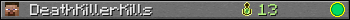 DeathKillerKills userbar 350x20