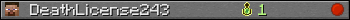 DeathLicense243 userbar 350x20