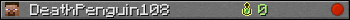 DeathPenguin108 userbar 350x20