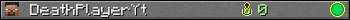 DeathPlayerYt userbar 350x20
