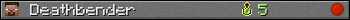 Deathbender userbar 350x20