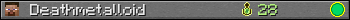 Deathmetalloid userbar 350x20