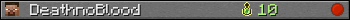 DeathnoBlood userbar 350x20