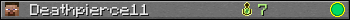 Deathpierce11 userbar 350x20