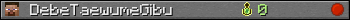 DebeTaewumeGibu userbar 350x20