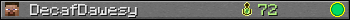 DecafDawesy userbar 350x20