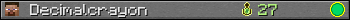 Decimalcrayon userbar 350x20