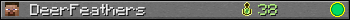 DeerFeathers userbar 350x20