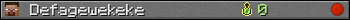 Defagewekeke userbar 350x20