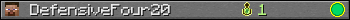 DefensiveFour20 userbar 350x20