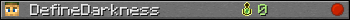 DefineDarkness userbar 350x20