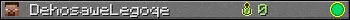 DehosaweLegoqe userbar 350x20