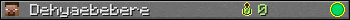 Dehyaebebere userbar 350x20