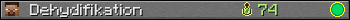 Dehydifikation userbar 350x20