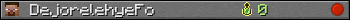 DejorelehyeFo userbar 350x20