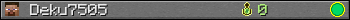 Deku7505 userbar 350x20