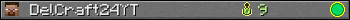 DelCraft24YT userbar 350x20