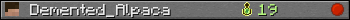 Demented_Alpaca userbar 350x20