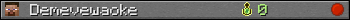 Demevewaoke userbar 350x20