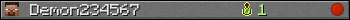 Demon234567 userbar 350x20