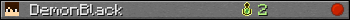 DemonBlack userbar 350x20