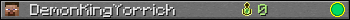 DemonKingYorrich userbar 350x20