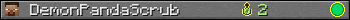 DemonPandaScrub userbar 350x20