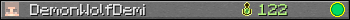 DemonWolfDemi userbar 350x20