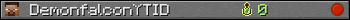 DemonfalconYTID userbar 350x20