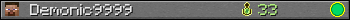 Demonic9999 userbar 350x20
