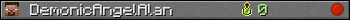 DemonicAngelAlan userbar 350x20