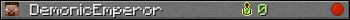 DemonicEmperor userbar 350x20