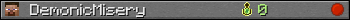 DemonicMisery userbar 350x20