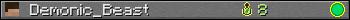 Demonic_Beast userbar 350x20