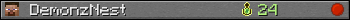 DemonzNest userbar 350x20