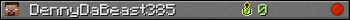 DennyDaBeast385 userbar 350x20