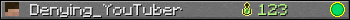 Denying_YouTuber userbar 350x20