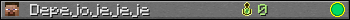 Depejojejeje userbar 350x20