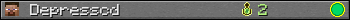 Depresscd userbar 350x20
