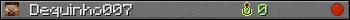 Dequinho007 userbar 350x20