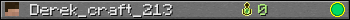 Derek_craft_213 userbar 350x20