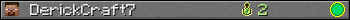 DerickCraft7 userbar 350x20