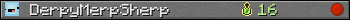 DerpyMerpSherp userbar 350x20