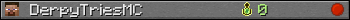 DerpyTriesMC userbar 350x20